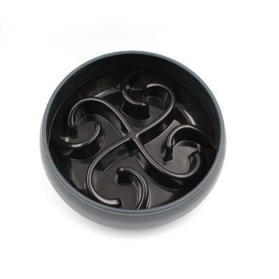 Outward Hound Fun Feeder Slo Bowl 15cm Pengumpan Lambat Hewan Peliharaan Anjing Besar/Hitam