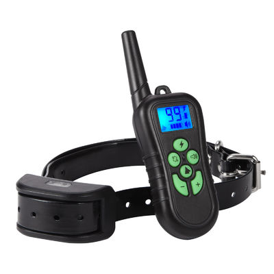 Produk Pelatihan Hewan Peliharaan Listrik Kerah Pelatihan Anjing Kejut Getaran yang Dapat Disesuaikan Dengan Remote 340g