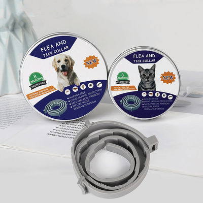 Hallupets Pet Grooming Tools Kerah Kutu Dan Kutu yang Dapat Disesuaikan Untuk Anak Anjing Kucing 8 Bulan