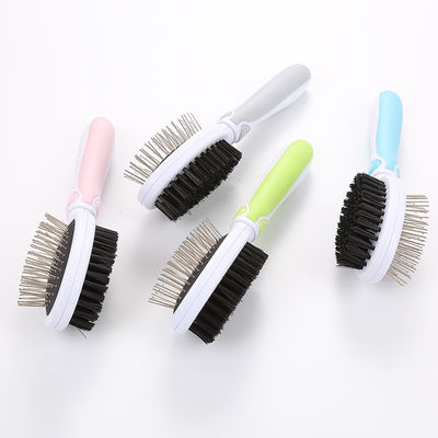 Alat Perawatan Hewan Peliharaan Jarum Ganda Sisir Penghilang Rambut 98g