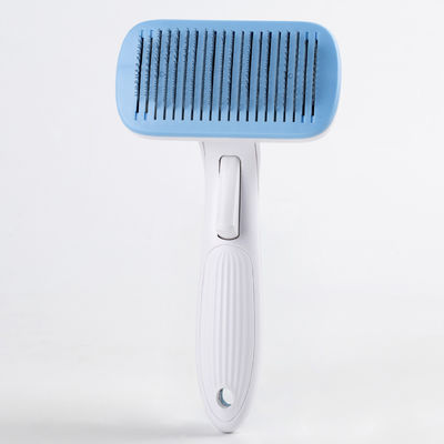 Au-To Pet Hair Remover Slicker Pet Shedding Brush Comb Untuk Anjing Kucing Sertifikasi BSCI