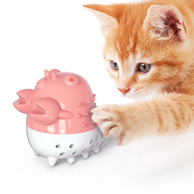 Crayfish Cat Grooming Alat Sikat Gigi Bola Kunyah Catnip Membersihkan Dan Merawat Gigi Mainan Dengan Suara