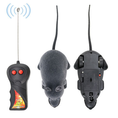 Trik Hadiah Baru Bermain Kucing Mainan Hewan Peliharaan Nirkabel Remote Controlled Tikus Mainan