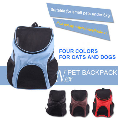 Ransel Pembawa Anjing Kucing Perjalanan Fashion Nyaman Bernapas