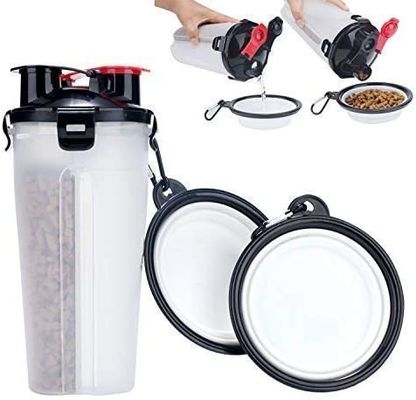 Hallupet Portabel Pet Travel Botol Air Anjing Anti Bocor Untuk Hiking Walking