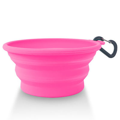 365ml 685ml Silicone Dilipat Mangkuk Air Anjing Untuk Aktivitas Luar Ruangan