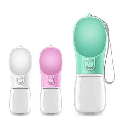 12 OZ Botol Air Anjing Lipat Dengan Dispenser Untuk Pet Outdoor Walking Hiking Traveling