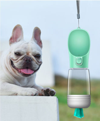 Hallupets Poop Bag Holder Botol Air Perjalanan Anjing Untuk Anjing Hiking 350ml