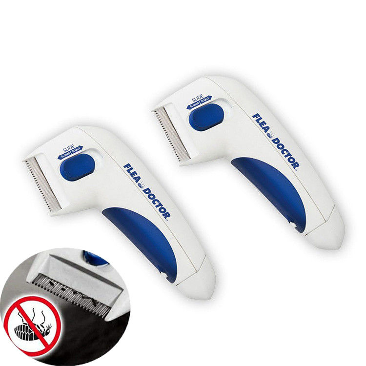 Hallupet Dog Pet Electric Flea Comb Remover Electric Flea Dan Tick Comb
