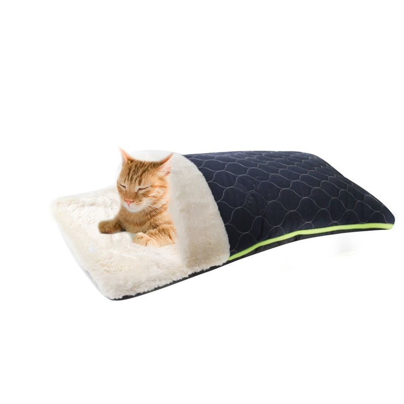 Unik bentuk selimut tempat tidur hewan peliharaan amplop modis mewah tahan lama tempat tidur kucing bernapas tempat tidur anjing, gua kucing