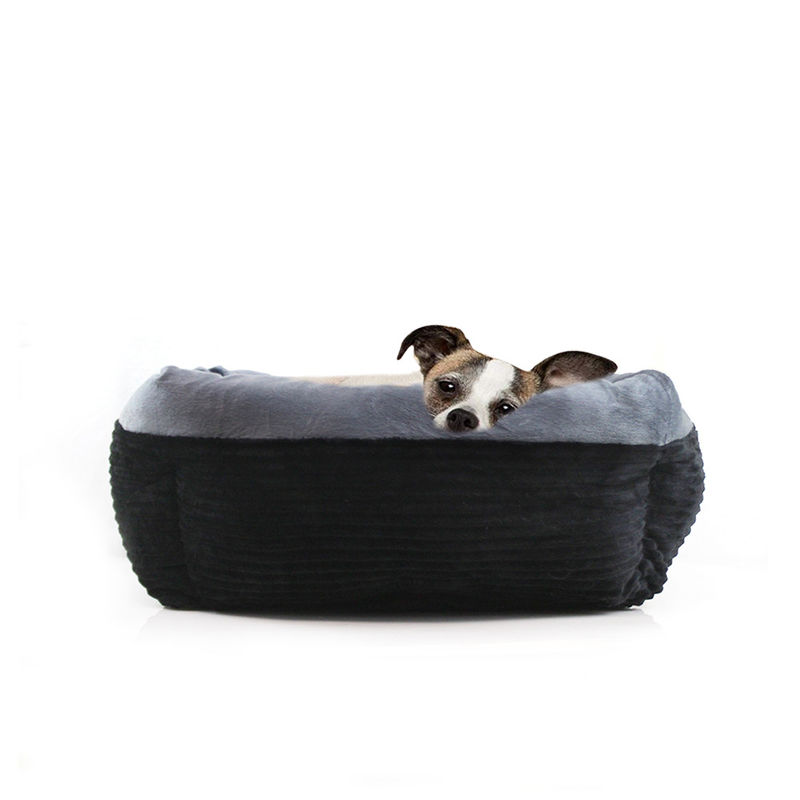 Persegi Panjang Mewah Tempat Tidur Kucing Anjing Pemanasan Sendiri Tidur nyenyak Tempat Tidur Hewan Peliharaan Korduroi Tempat Tidur Hewan Peliharaan Dapat Dicuci Nyaman Sofa Anjing
