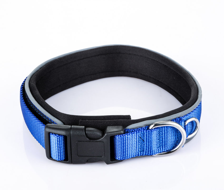 Adjustable Tali Anjing Kerah Rantai Laser Anjing Nilon Memimpin Hewan Peliharaan Garis Reflektif Cozy Collar Para Perro