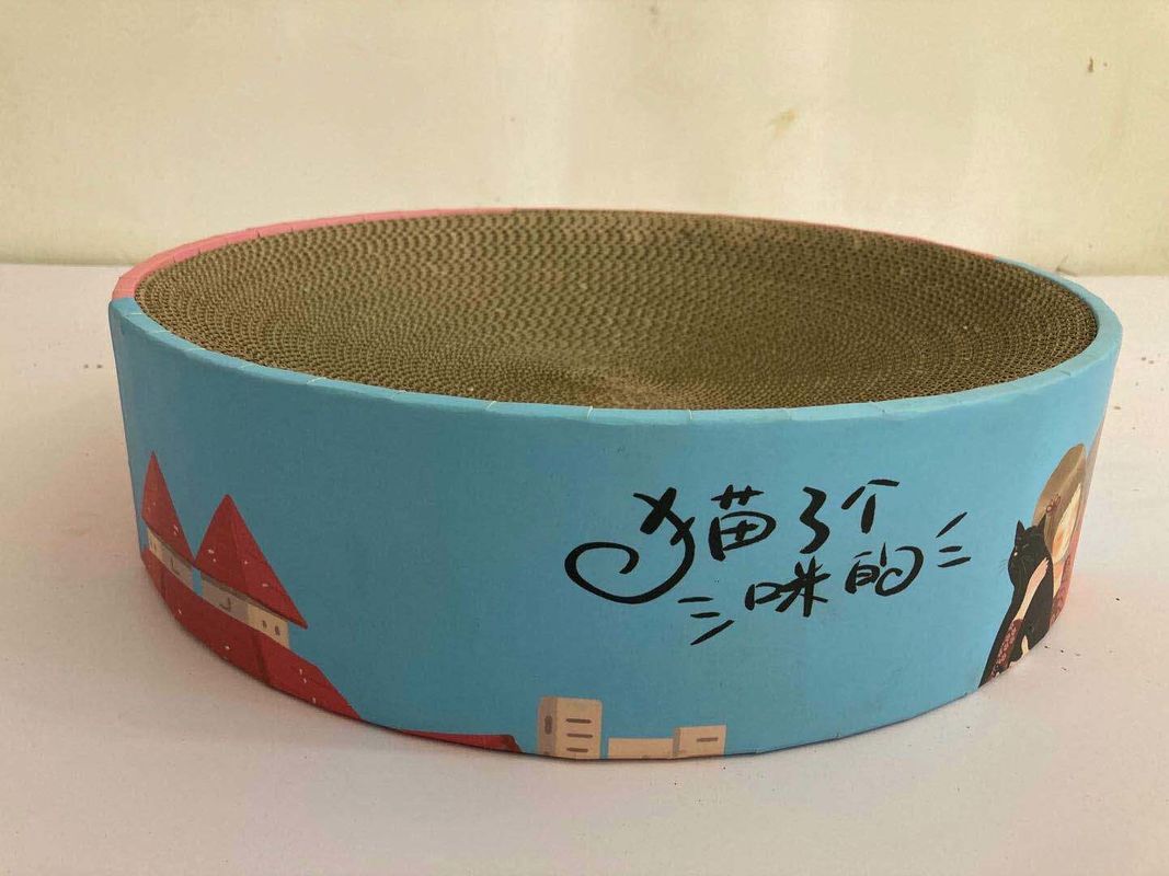 2 In1 Alas &amp; Lounge Cat Scratcher Bulat Tahan Lama 1000g