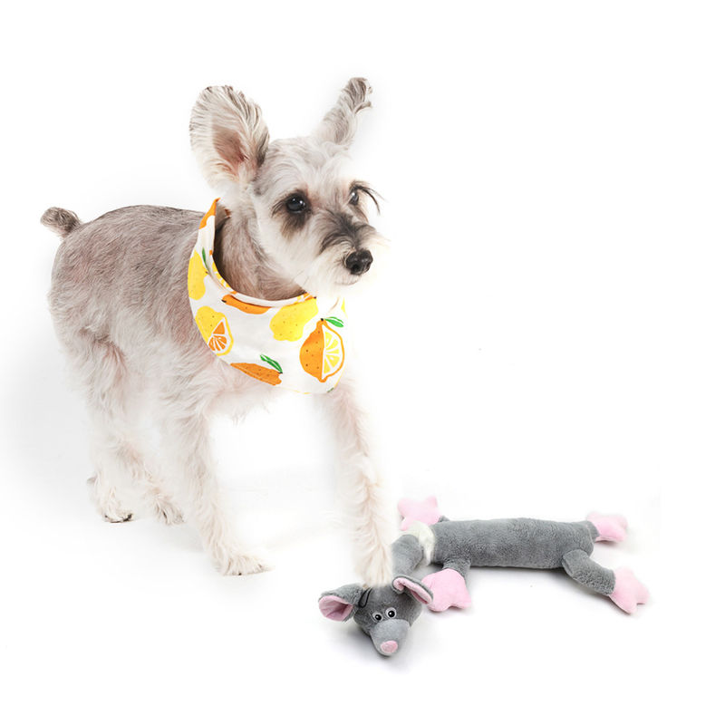 Bentuk Hewan Tahan Gigitan Mewah Lucu Kucing Anjing Mainan Squeaky Durable Chew Toys