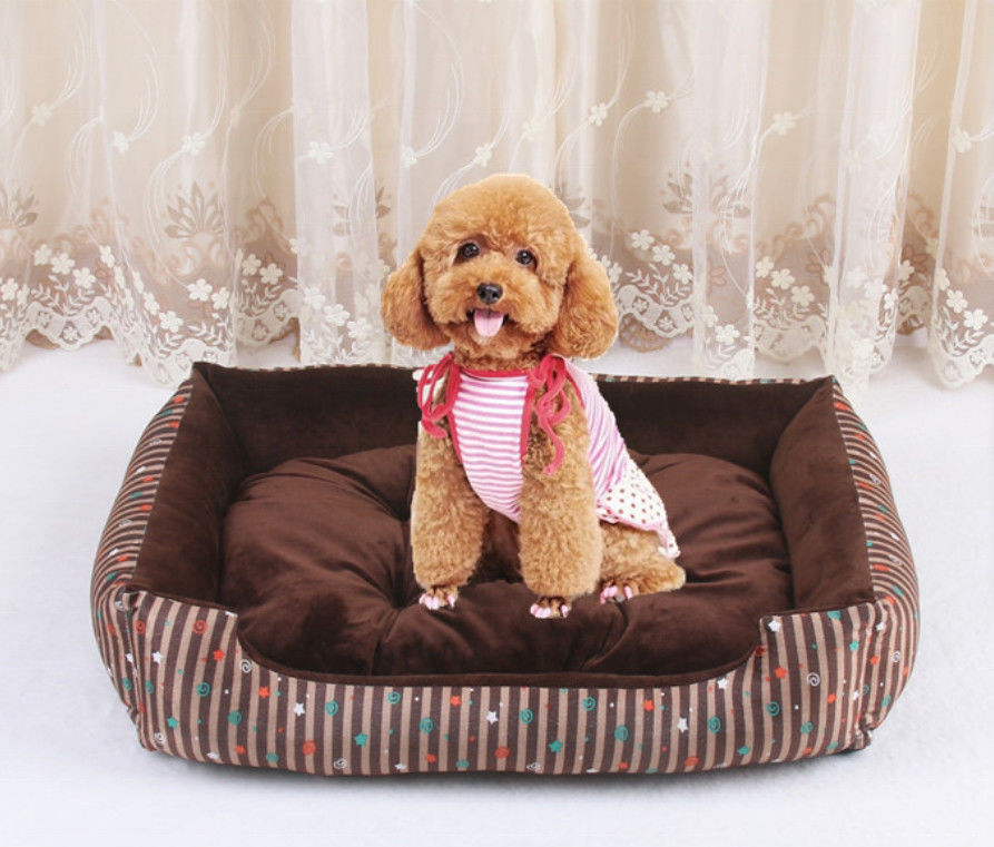 Hallupet Removable Tempat Tidur Hewan Peliharaan Besar Nyaman Ukuran Xl 1580g Rumah Anjing Mewah