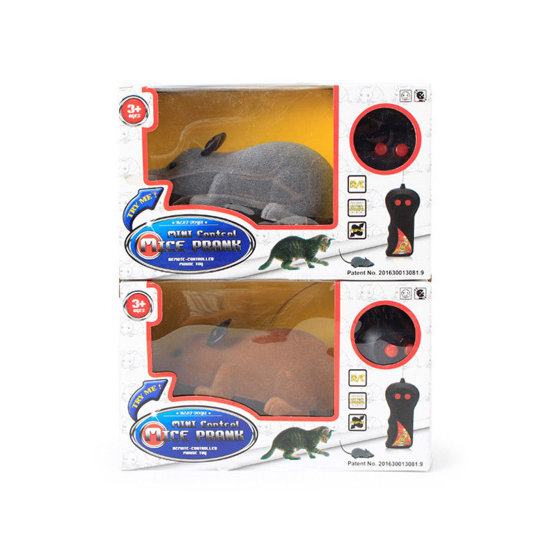 Trik Hadiah Baru Bermain Kucing Mainan Hewan Peliharaan Nirkabel Remote Controlled Tikus Mainan