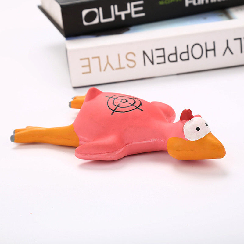 Pet Squeaky Dog Chewing Toy Molar Lateks Screaming Turkey 23cm