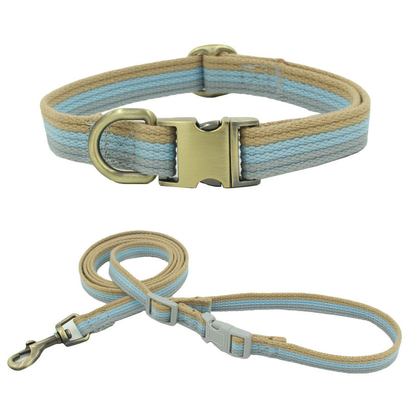 Nylon Twisted Rope Tali Hewan Peliharaan Dapat Diukir Anyaman Kerah Tali Traksi Set Tali Anjing Peliharaan Set