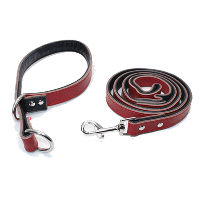 Custom Puppy Popular Dog Collar And Leash Set Adjustable Kulit Asli P Dog Choke Chain