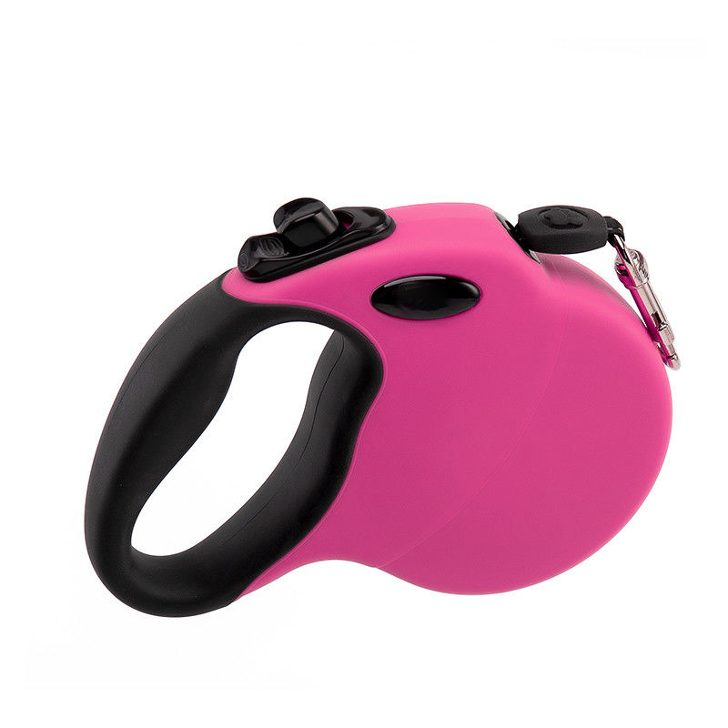 Non-slip Handle Nylon Retractable Reflektif Dog Leash Rope Leash untuk Anjing Accesorios Para Mascotas