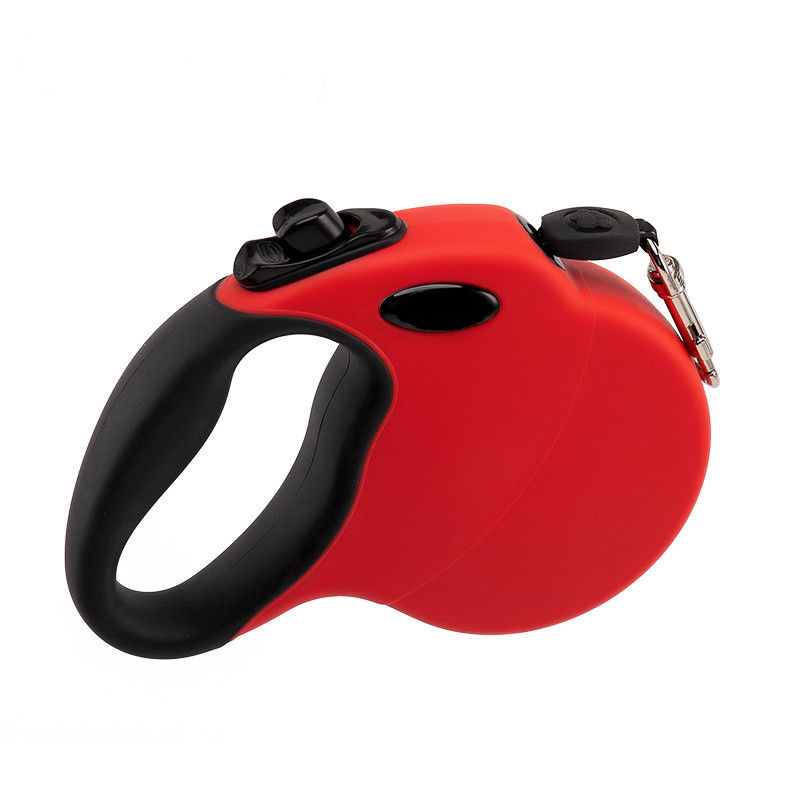 Non-slip Handle Nylon Retractable Reflektif Dog Leash Rope Leash untuk Anjing Accesorios Para Mascotas