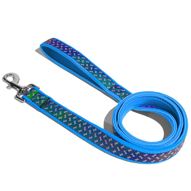 Tali Anjing Kerah Anjing Peliharaan Lembut Neoprene Aksesoris Hewan Peliharaan Reflektif Eksklusif Hewan Peliharaan Tali Harness Leash Set