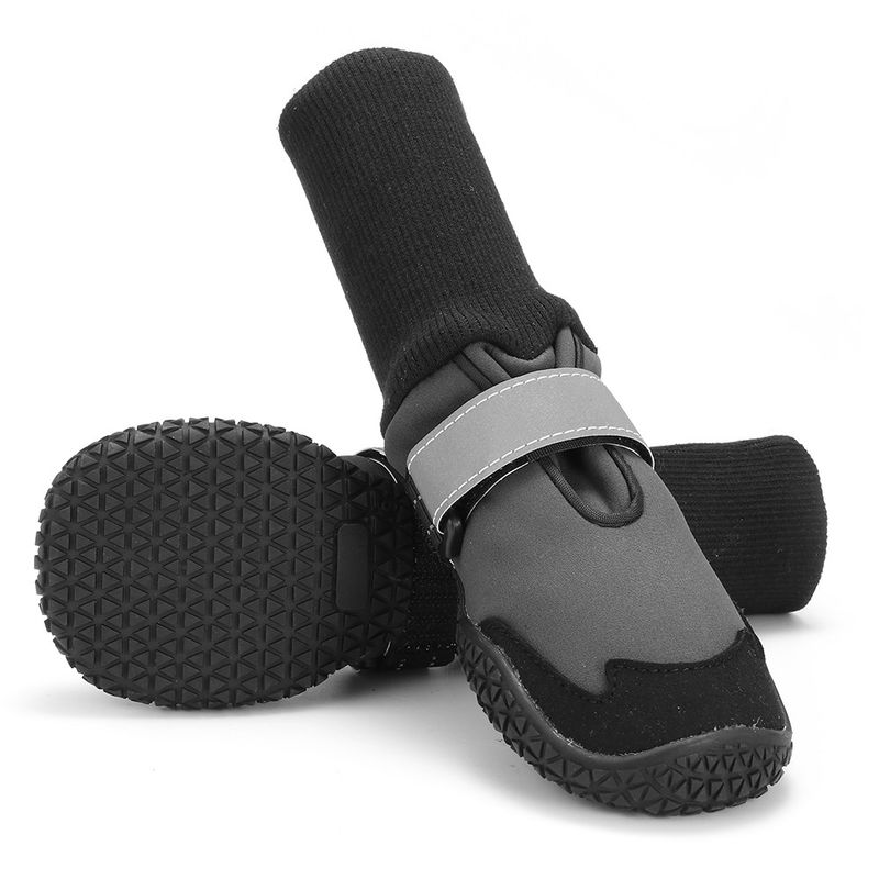 Anti Slip Waterproof Pet Boots Pelindung Kaki 190g