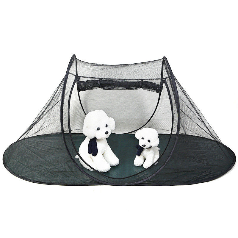 Dilipat Windproof Non Deformable Outdoor Dog Tenda Tamasya Rumah Untuk Teddy dog ​​shade tent