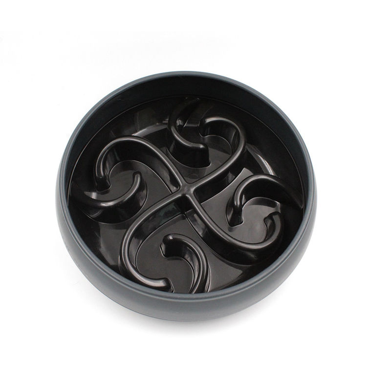 BSCI Splash Proof Pet Slow Feeder Bowl Untuk Kucing Anjing