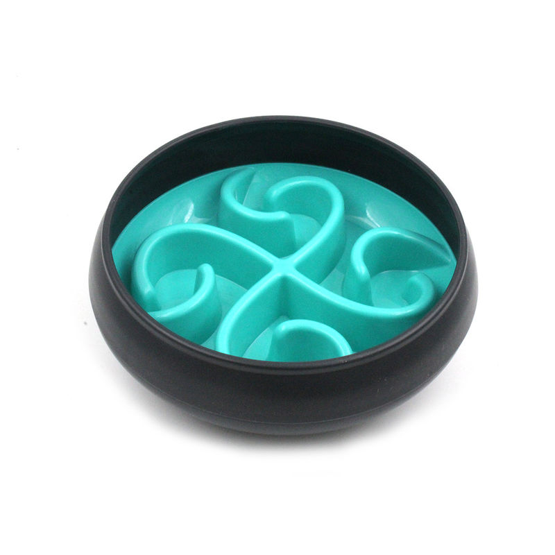 BSCI Splash Proof Pet Slow Feeder Bowl Untuk Kucing Anjing