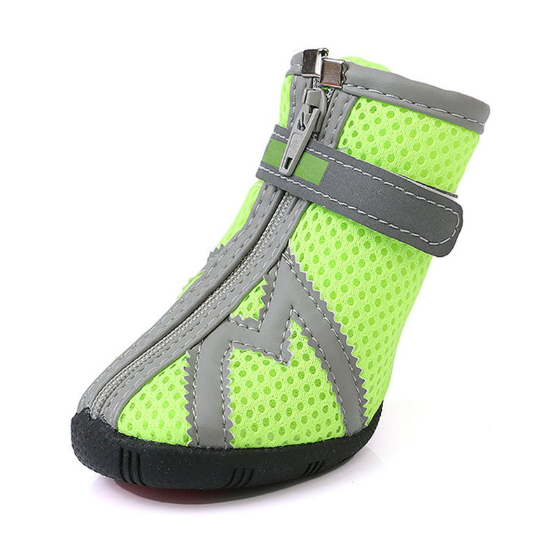 Profesional Non Slip Karet Sol Sepatu Hiking Anjing Sepatu Hiking Reflektif Anak Anjing