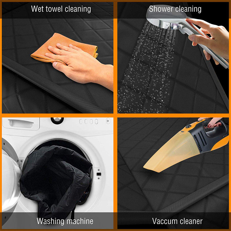 Kustom Mewah Oxford Cloth Waterproof Dog Car Seat Covers Untuk Suv Hammock 1.4KG