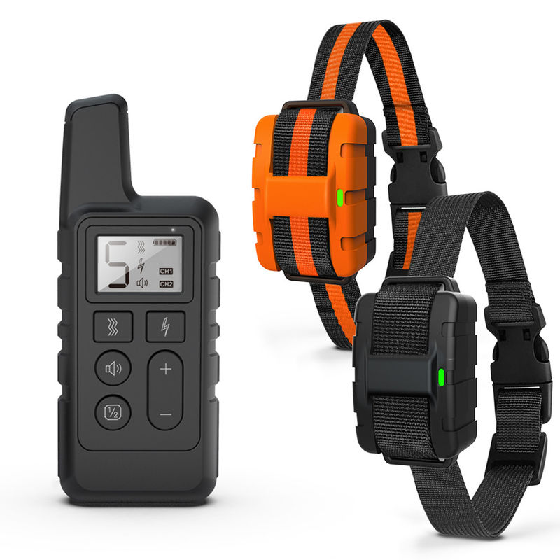 Pet Treats 1000Feet Dog Care Training Collar Rechargeable Shock Collar Untuk Anjing Besar