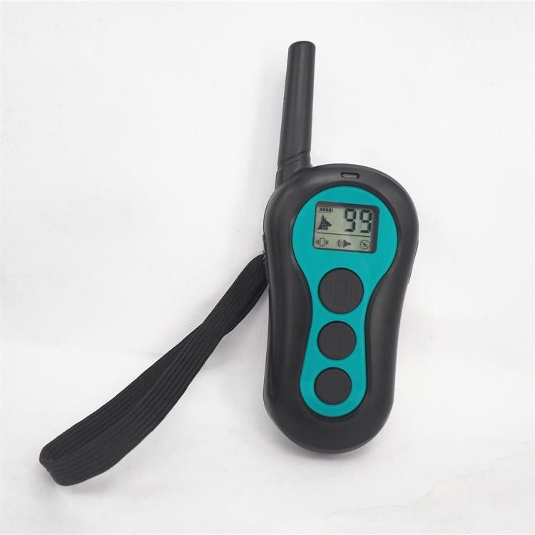 Produk Pelatihan Hewan Peliharaan Isi Ulang Tahan Air Remote Control Electric Shock Collar Untuk Anjing