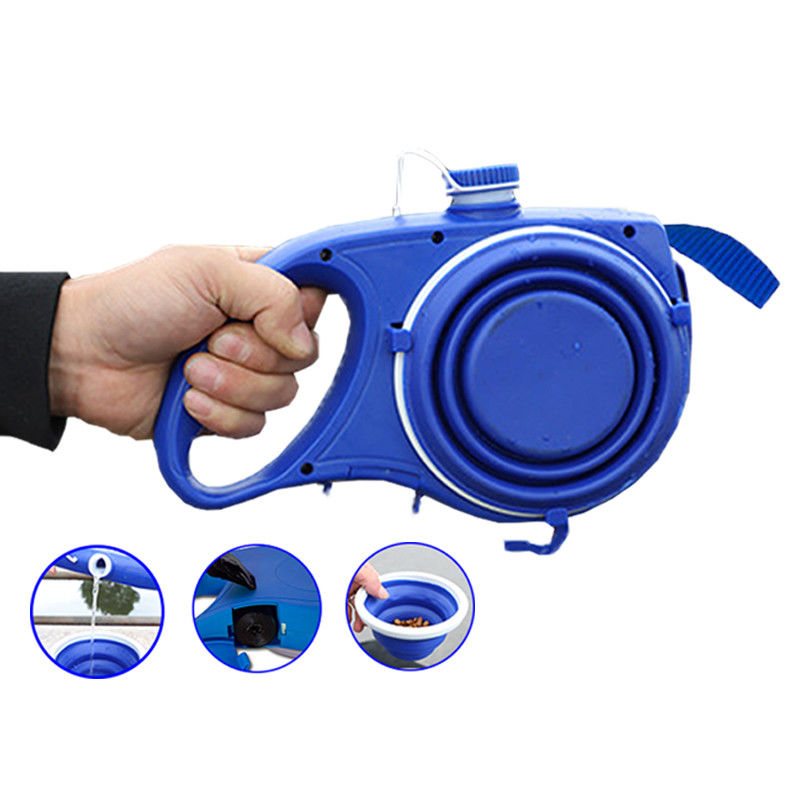 Anti Slip 16ft Dog Leash Botol Air Mangkuk Aksesoris Hewan Peliharaan