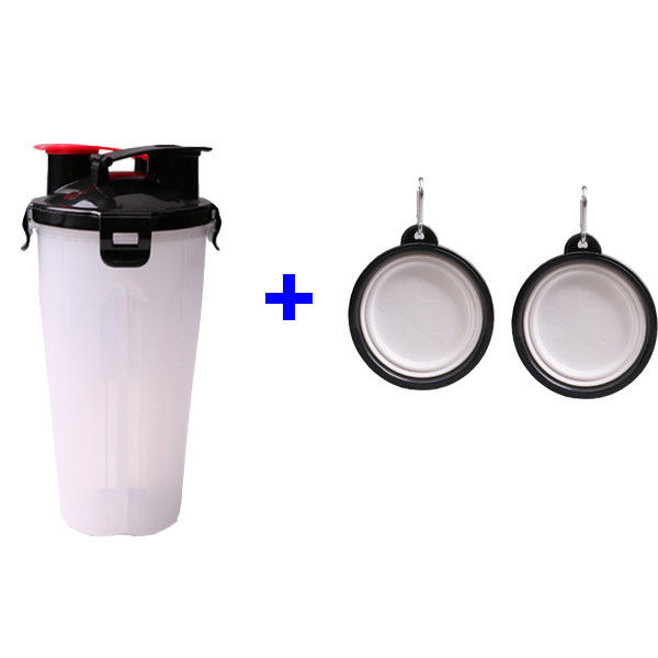 Hallupet Portabel Pet Travel Botol Air Anjing Anti Bocor Untuk Hiking Walking