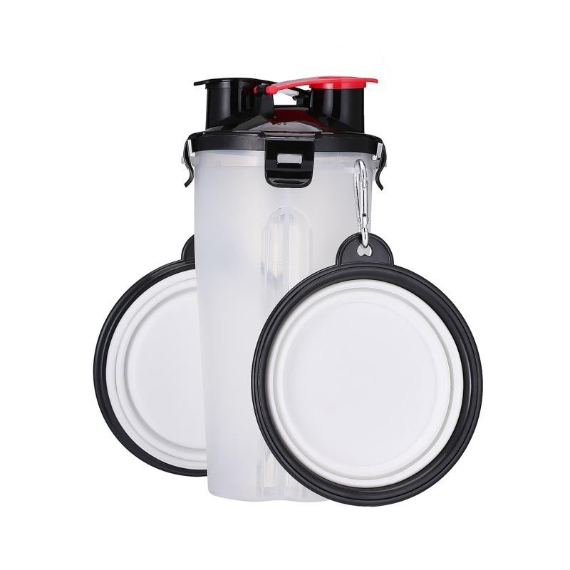 Hallupet Portabel Pet Travel Botol Air Anjing Anti Bocor Untuk Hiking Walking