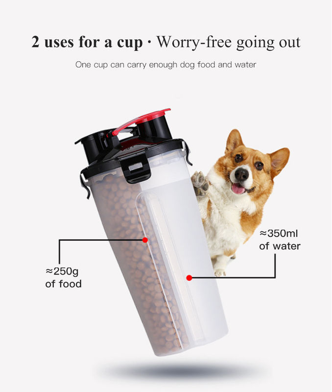 Hallupet Portabel Pet Travel Botol Air Anjing Anti Bocor Untuk Hiking Walking