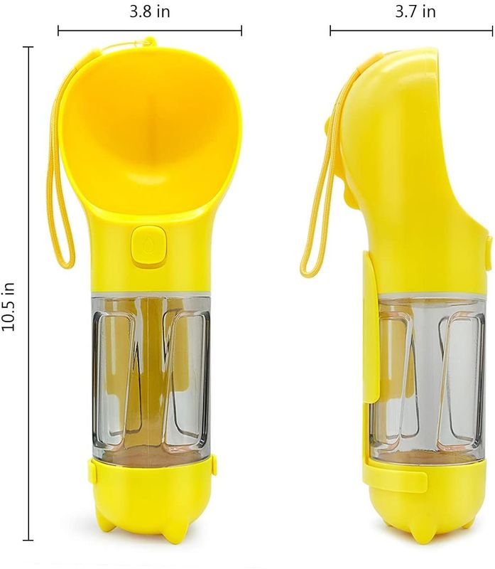 Botol Minum Anjing Portabel 300ML Tempat Kantong Sampah