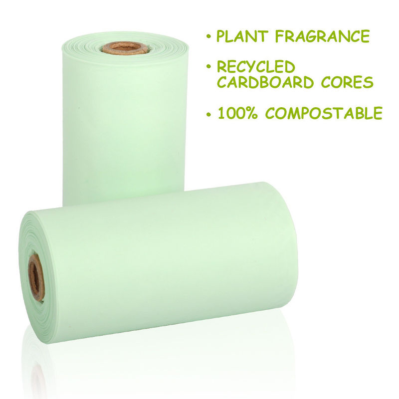 20 Rolls Bone Dispenser Tas Kotoran Anjing Biodegradable Perlengkapan Anak Anjing Ramah Lingkungan