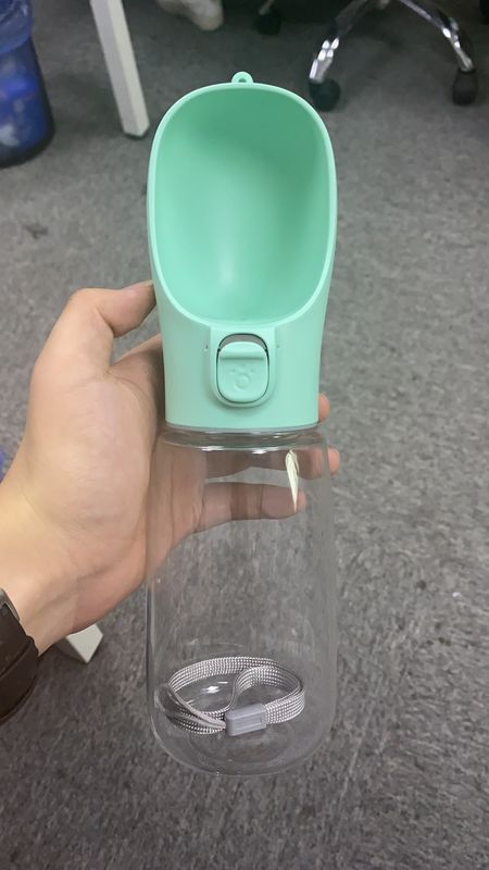 12 OZ Botol Air Anjing Lipat Dengan Dispenser Untuk Pet Outdoor Walking Hiking Traveling
