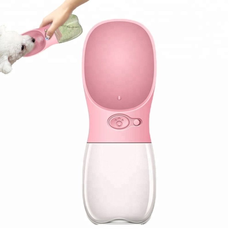 12-20OZ Drink Cup portabel Botol Air Anjing Lipat Untuk Berjalan
