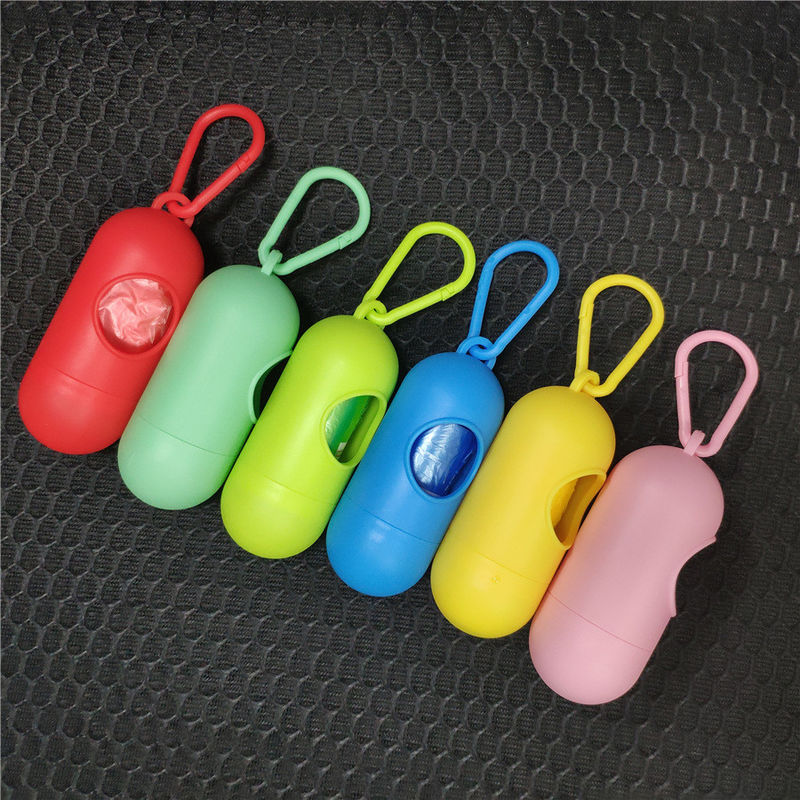 Portabel Silicone Dog Outdoor Poop Bag Dispenser Litter Kotak Sampah Dog Poop Bag Holder