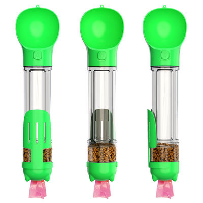 Mutifungsional 4 In 1 Botol Air Anak Anjing Portabel 300ML Untuk Berjalan Dan Bepergian