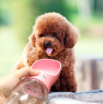 12-20OZ Drink Cup portabel Botol Air Anjing Lipat Untuk Berjalan