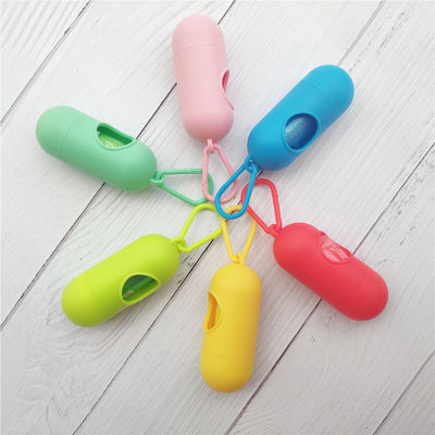 Portabel Silicone Dog Outdoor Poop Bag Dispenser Litter Kotak Sampah Dog Poop Bag Holder