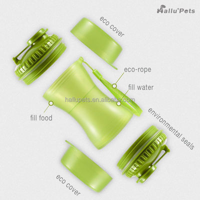 PP 2 In 1 Botol Anjing Anti Bocor Untuk Hewan Peliharaan Anjing Kucing Burung